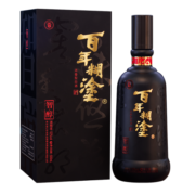 百年糊涂智醇 52度浓香型白酒 500ml 送礼白酒 贵州茅台镇粮食白酒礼盒装 500mL 单瓶