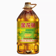 20点！金龙鱼 低芥酸菜籽油 5.436L
