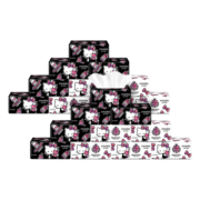 妮飘(Nepia) 抽纸纸巾 HelloKitty凯蒂S码3层100抽*20包 整箱家庭装