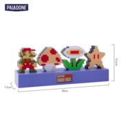 【PALADONE】超级马力欧兄弟 经典像素图标小夜灯 任天堂游戏周边