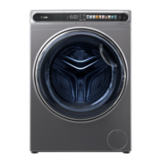 海尔（Haier）精华洗10公斤洗烘一体洗衣机全自动滚筒 525大筒径薄嵌入 空气洗 智能投放SL59S 精华洗+HMATESL59S