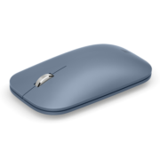 微软 Surface Mobile Mouse 冰晶蓝 便携蓝牙无线鼠标 金属材质滚轮 电池供电 支持手机 平板 笔记本