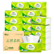 心相印 云感柔肤抽纸 3层24包整箱*3件