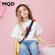 亲肤柔软！MQD 马骑顿 女童短袖