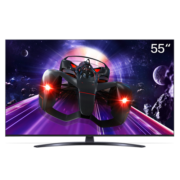LG 55NANO76CPA 55英寸 4K超高清 影院还原科技 AI动感应遥控 极速游戏  新月底座 游戏电视 以旧换新
