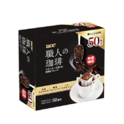 临期特价：UCC 烟熏炭烧 挂耳咖啡 50包