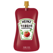 亨氏(Heinz) 番茄酱 袋装番茄沙司 意大利面薯条酱 320g 卡夫亨氏出品