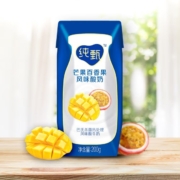 京东百亿补贴:蒙牛 纯甄常温风味酸牛奶芒果百香果口味200g*16 *2件
