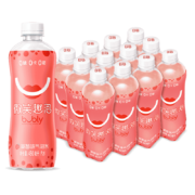 PLUS会员：pepsi 百事 可乐bubly微笑趣泡草莓味气泡水 无糖 0糖0卡0脂 450ml*12瓶