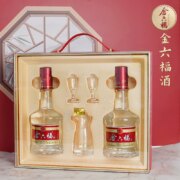 金六福 美福连连 50.8度兼香型白酒500mL*2瓶礼盒装