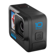 GOPRO HERO10 Black运动相机 5.3K防水照像机 Vlog户外摩托骑行拍摄相机 假日续航礼盒128G