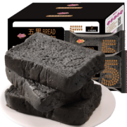 千丝 低脂五黑全麦面包 400g