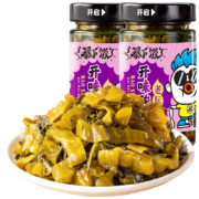 吉香居 暴下饭新派下饭菜 网红开味小菜 开味酸菜200g*2瓶