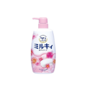 牛乳石碱（COW）日本进口清新花香沐浴露550ml/瓶 浓密泡沫 保湿美肌