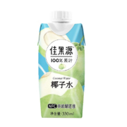 plus会员:佳果源 100%椰子水 330ml*12瓶