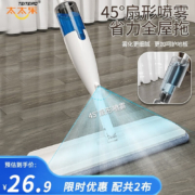 京东百亿补贴：太太乐干湿两用 喷水拖把 2布