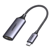 绿联typec转hdmi转接头dp插口适用MacbookAir电脑mate40/30/P20手机投屏笔记本电脑视频转接线雷电3接电视