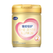 飞鹤臻爱倍护超级飞帆2段较大婴幼儿配方奶粉900g (6-12个月适用)