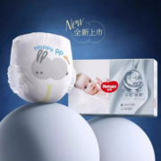 再补券、天降福利、11点开始：HUGGIES 好奇 屁屁“面膜”系列 纸尿裤 4片 NB/S/L/M尺码任选