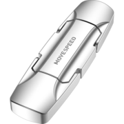 移速（MOVE SPEED）256GB USB3.2 Type-C 固态U盘 手机U盘 读速550MB/s  APP加密备份 稳定不掉速 卫存系列