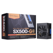 银欣（SilverStone）额定500W SX500-G SFX小电源(金牌全模组/全日系电容/支持ITX小机箱/全电压)