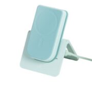 MAGCHIC 轻磁 MC002 磁吸无线移动电源 梧枝绿 5000mAh Type-c 22.5W 双向快充