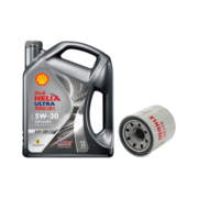 壳牌（Shell）光影版灰壳 5W-30 SP 4L日产保养套餐(轩逸/天籁等)机油机滤工时