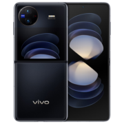 vivo X Flip 12GB+512GB 钻黑 轻巧优雅设计 魔镜大外屏 悬停蔡司影像 骁龙8+ 芯片 5G 折叠屏手机SC