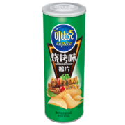 可比克 薯片 烧烤味 105g罐