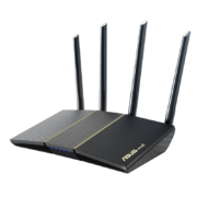 京东百亿补贴：ASUS 华硕 RT-AX57 双频3000M 家用级千兆Mesh无线路由器 黑色
