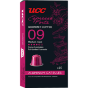 悠诗诗（UCC）咖啡品鉴师系列胶囊咖啡09号 浓缩馥特适配Nespresso机型  10粒装