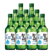真露烧酒16.5°竹炭酒 360ml*9瓶装 中秋送礼