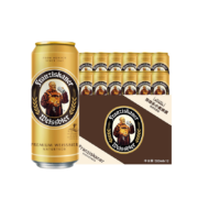 临期品：Budweiser 百威 范佳乐 德国风味啤酒 500ml*12罐 整箱