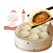 桃花点点 鲜汁大肉包 10只 800g*4件