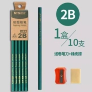 晨光 10支铅笔+1块橡皮+1个卷笔刀