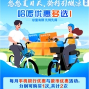 中国银行 哈啰骑行卡 手机银行/数字人民币 优惠购卡