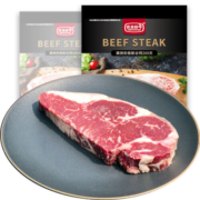 农夫好牛 澳洲黑安格斯西冷牛排 200g（1片装）原切谷饲200天牛肉生鲜烧烤