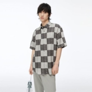 SELECTED 思莱德 男士短袖衬衫 422204008C11