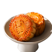 澳丰园蛋黄莲蓉月饼中秋送礼广式礼盒装月饼多口味七夕情人节 月饼礼盒装【4饼600g】