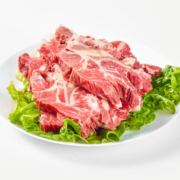 鸿亮新鲜原切牛蝎子带肉牛脊骨牛脖骨6斤贴骨生牛肉熬汤牛骨火锅