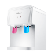 美的（Midea）饮水机家用桶装水办公室小型台式桌面迷你加热饮水器YR1220T