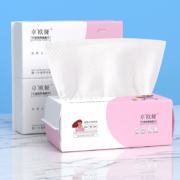 天降福利：卓欧娅 一次性棉加厚洗脸巾 抽取式1包 50抽