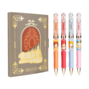 晨光(M&G)文具0.5mm黑色K35按动高颜值中性笔 速干ST头签字水笔 在逃公主童话限定 儿童女生生日礼物AGPK3561