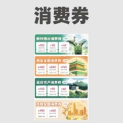 促销：西安、延庆、龙岗等全国通用消费券上架！京东每天10点开抢！