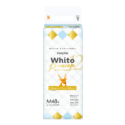 妮飘（Nepia）Whito Premium12小时纸尿裤 M48片（6-11kg）婴儿尿不湿