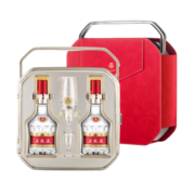 五粮液 普五第八代 好事成双 浓香型白酒 52度500mL*2瓶  【中秋送礼】