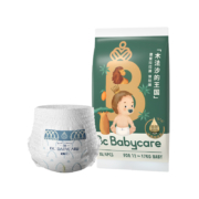 PLUS会员、概率券：babycare 皇室木法沙的王国拉拉裤 XL  4片 12-17kg