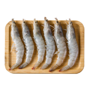 百年渔港  盐冻白虾 推荐 白虾60-75只1.5kg*2件