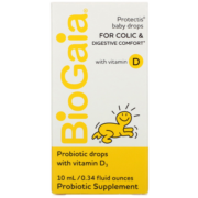 BioGaia活性益生菌滴剂10ml 瑞典原装进口0-3岁可用拜奥罗伊氏乳杆菌易滴版(无冷链)