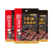 海底捞 火锅底料醇香牛油麻辣150克*3包